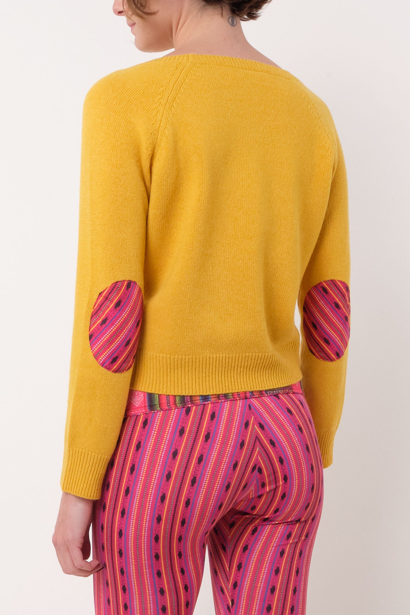 La Prestic Ouiston Ras du Cou Jaune Sweater-La Prestic Ouiston-Thistle Hill