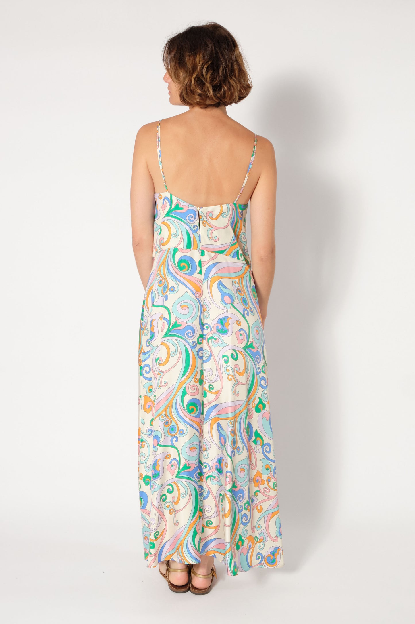La Prestique Petula Arabesque Lilas Arabli Dress-La Prestique-Thistle Hill