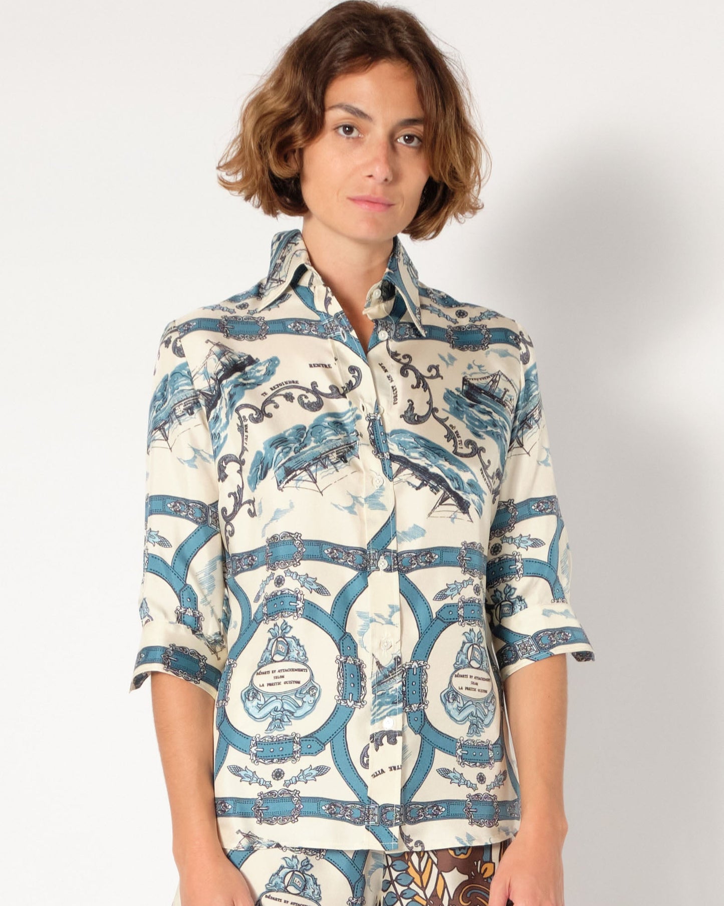 La Prestique Emmanuelle Shirt Jean-La Prestique-Thistle Hill