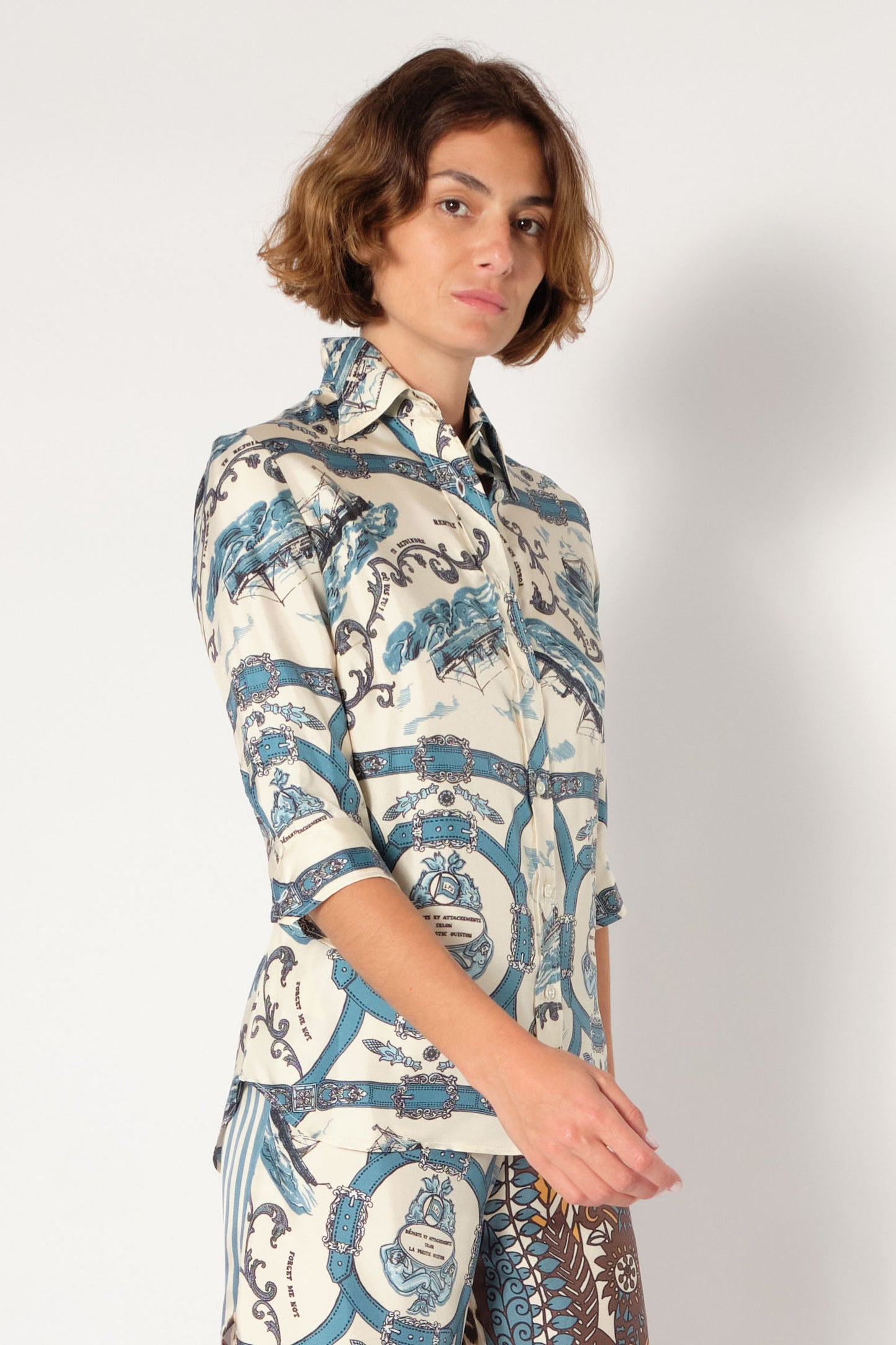 La Prestique Emmanuelle Shirt Jean-La Prestique-Thistle Hill