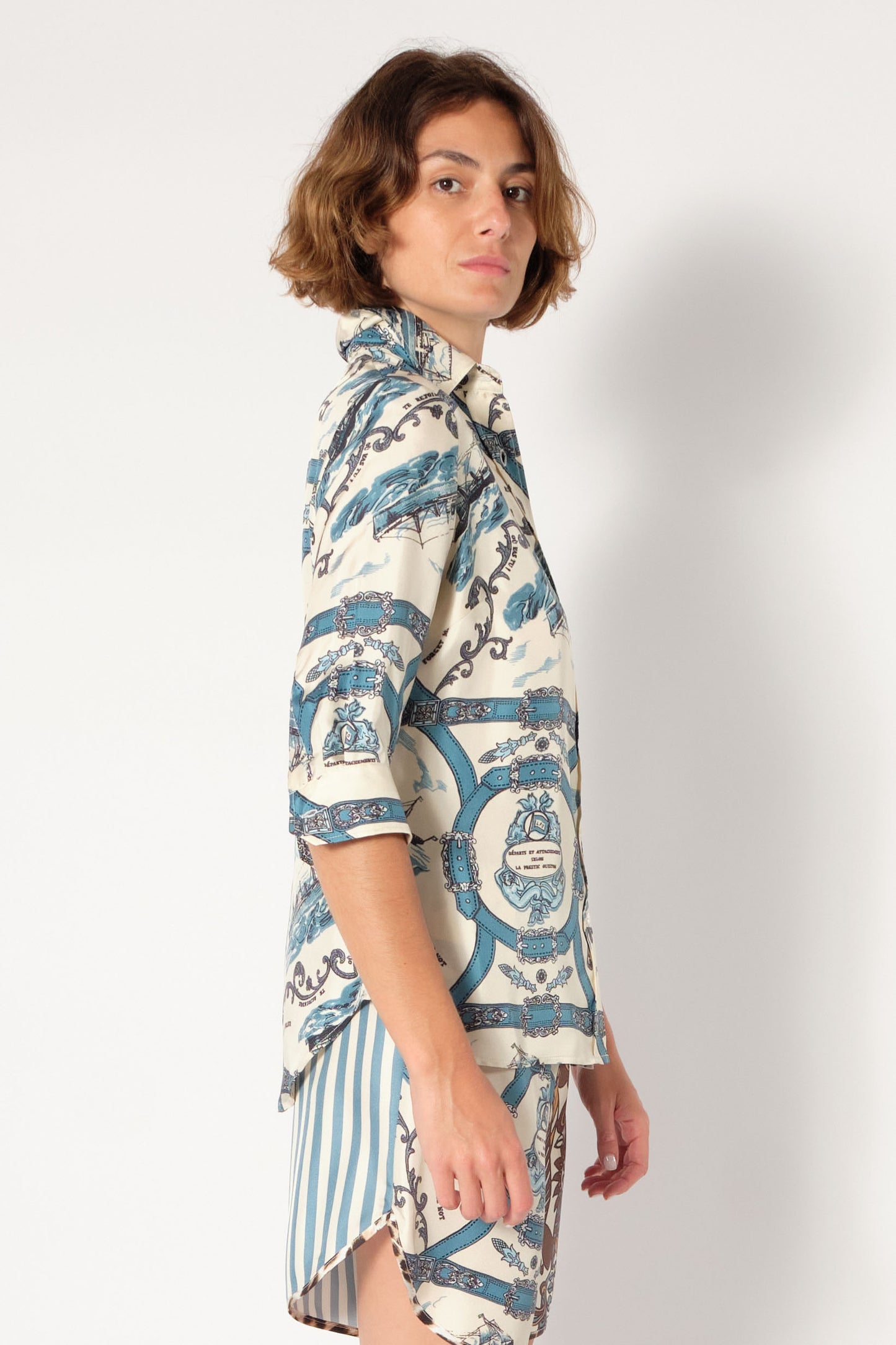 La Prestique Emmanuelle Shirt Jean-La Prestique-Thistle Hill