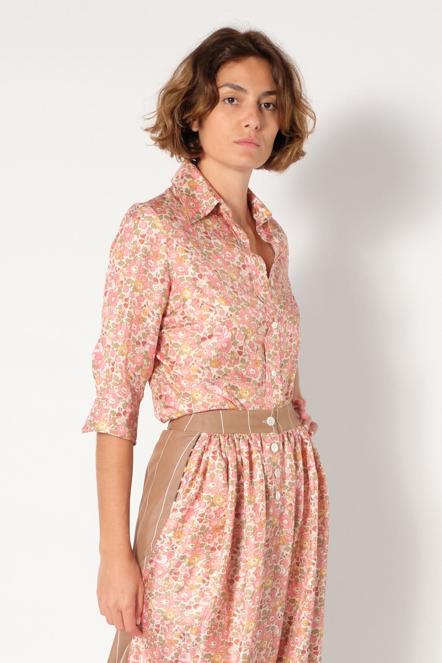 La Prestique Emmanuelle Betsy Rose Shirt-La Prestique-Thistle Hill