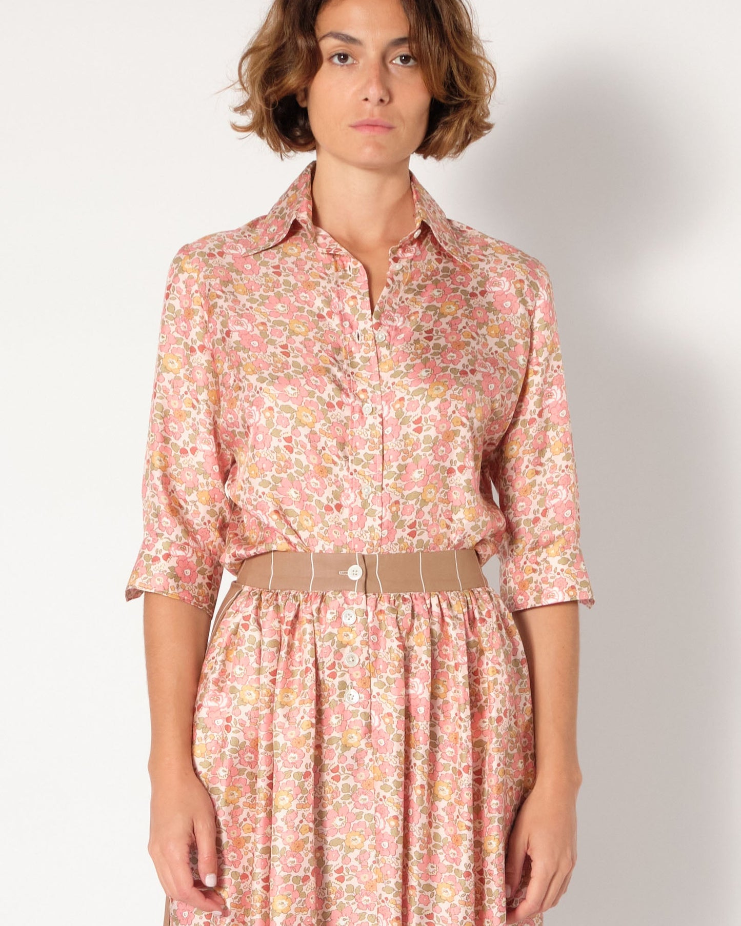 La Prestique Emmanuelle Betsy Rose Shirt-La Prestique-Thistle Hill