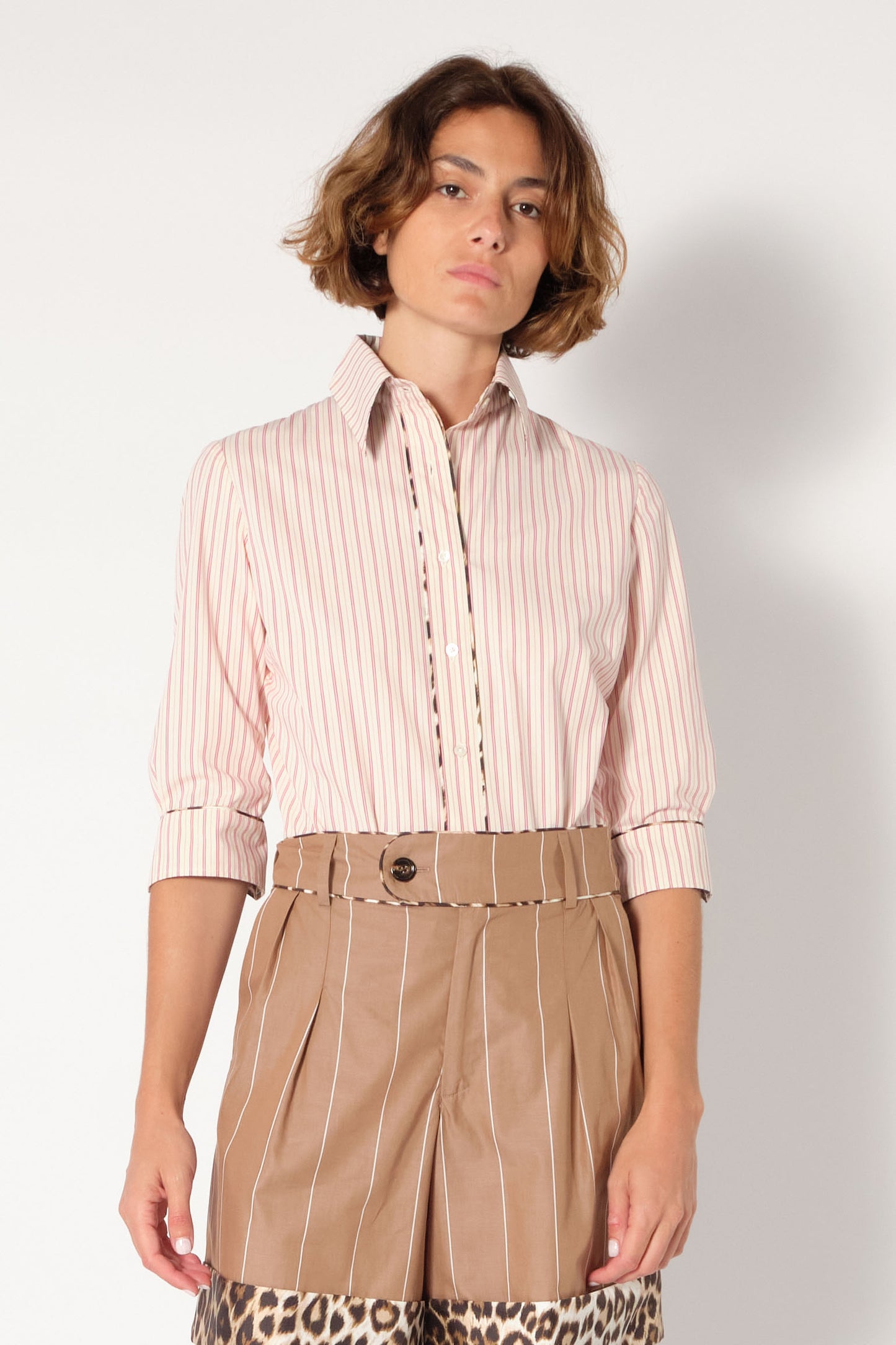 La Prestique Emmanuelle Raye Rose Shirt-La Prestique-Thistle Hill