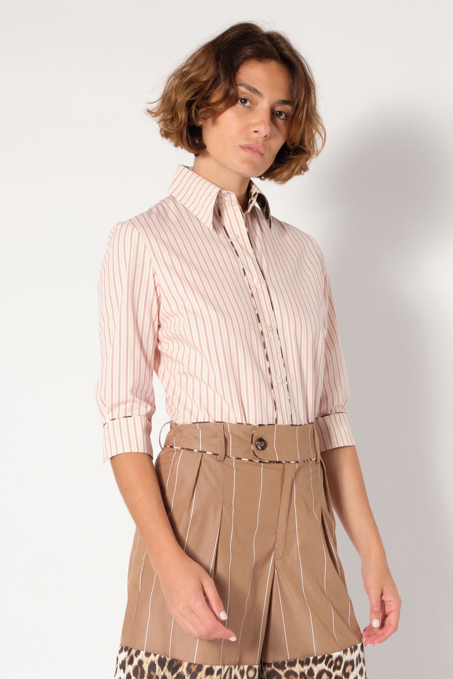La Prestique Emmanuelle Raye Rose Shirt-La Prestique-Thistle Hill