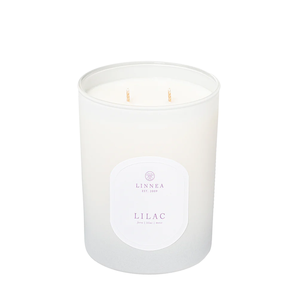 Linnea's Lights Double Wick Candle Lilac-Linnea's Lights-Thistle Hill