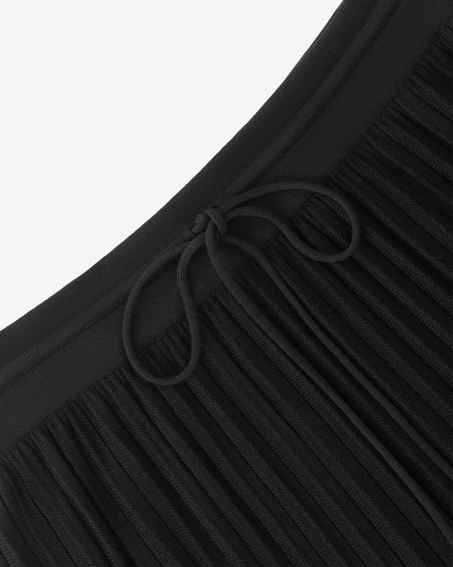 Manuelle Guibal Yal Knit Skirt Ultra Black-Manuelle Guibal-Thistle Hill