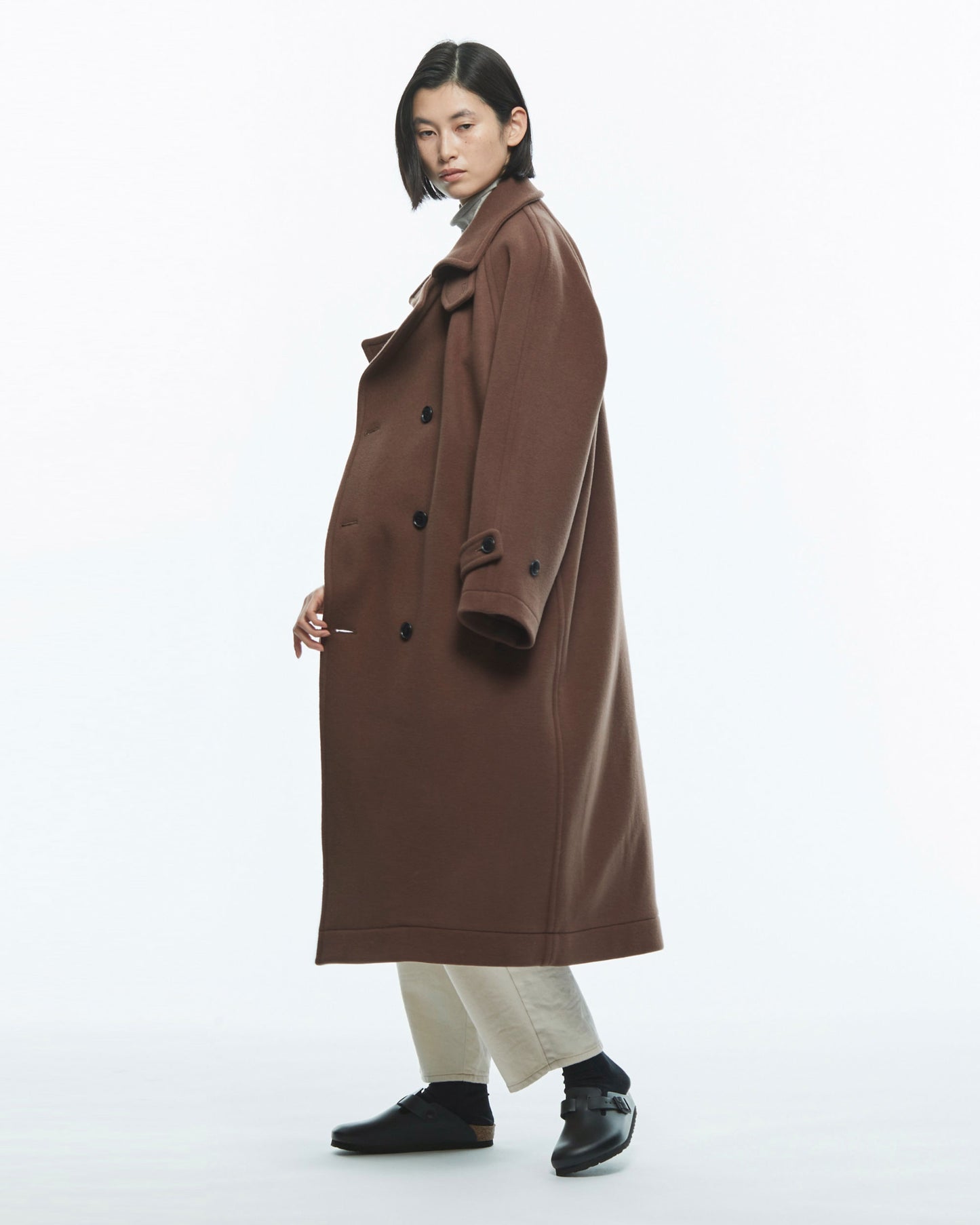 Nicholson & Nicholson Double Trench Brown