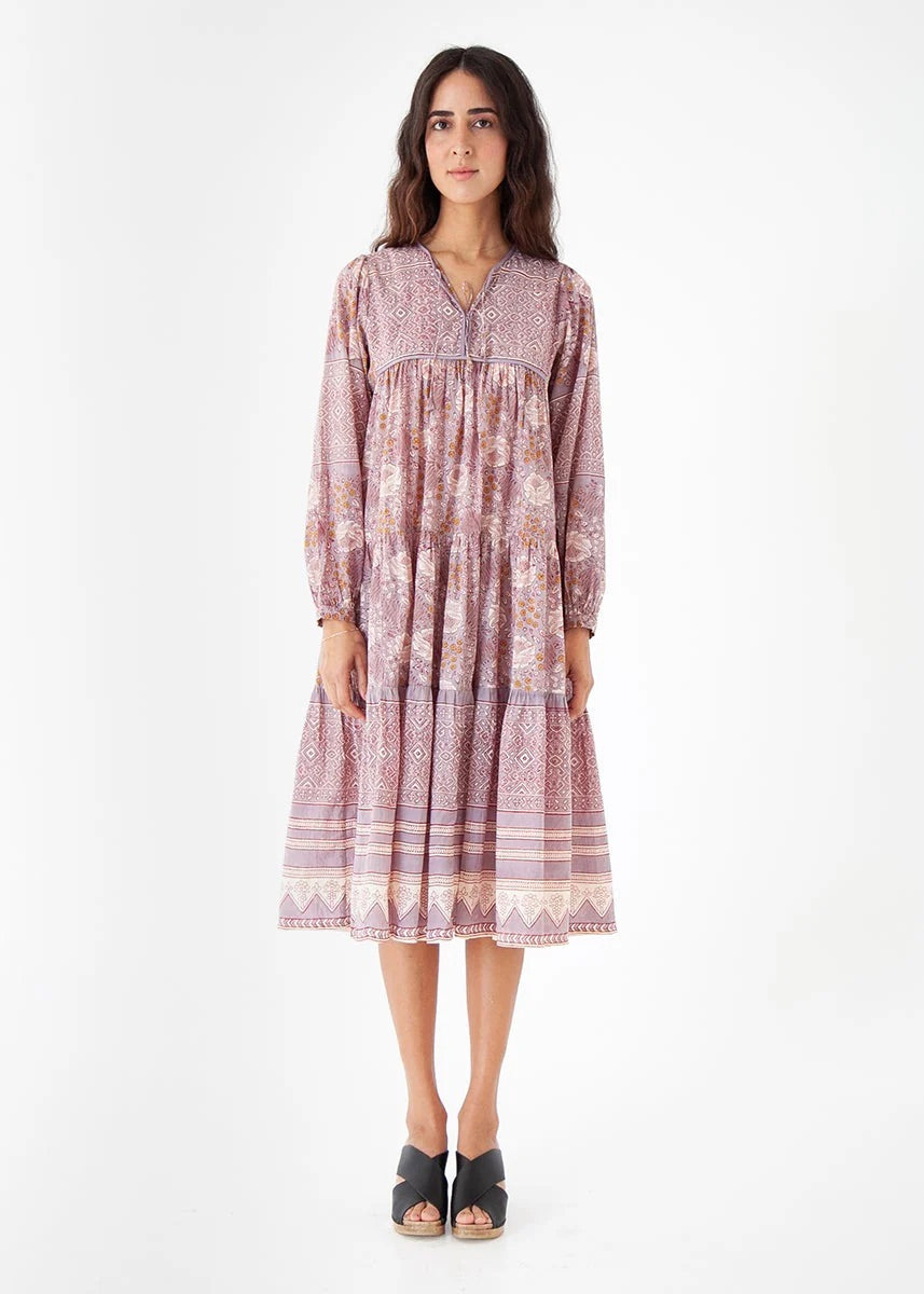 Matta Yamini Booj Dress Stone-Matta-Thistle Hill