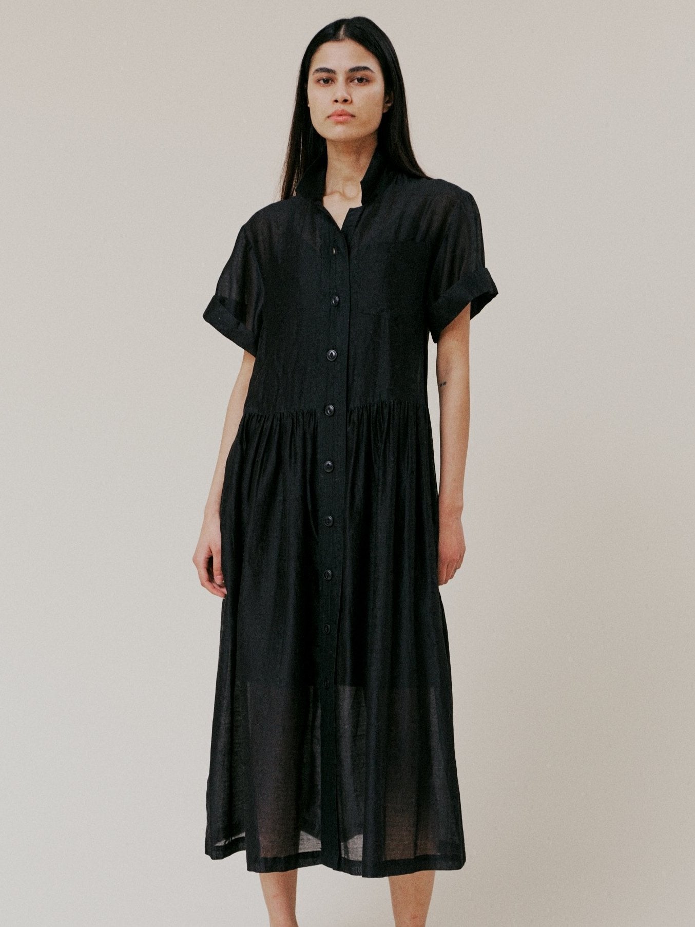 NYMåNE Stockholm Dress Black-NYMåNE-Thistle Hill