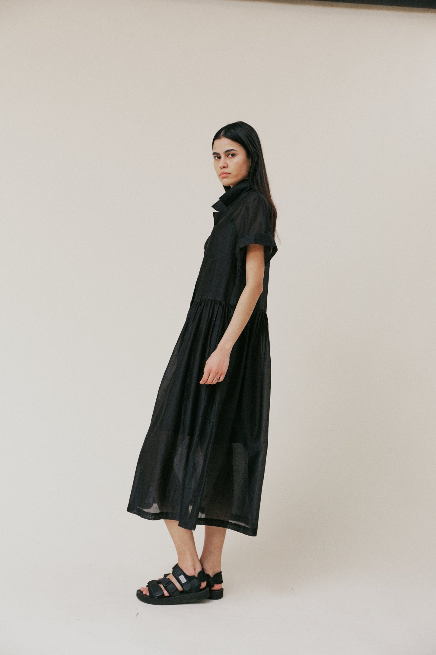 NYMåNE Stockholm Dress Black-NYMåNE-Thistle Hill