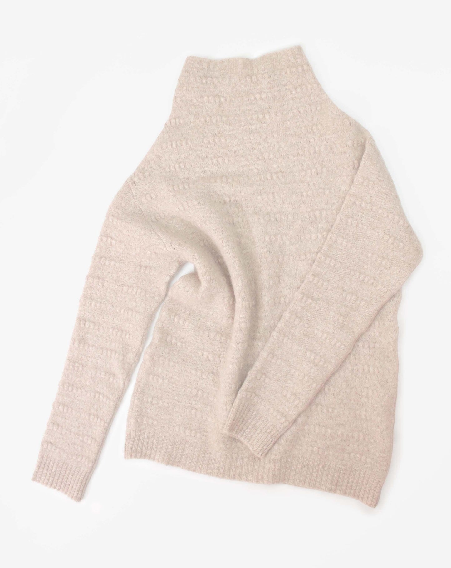 Ros Duke Slub Turtleneck Oatmeal-Ros Duke-Thistle Hill