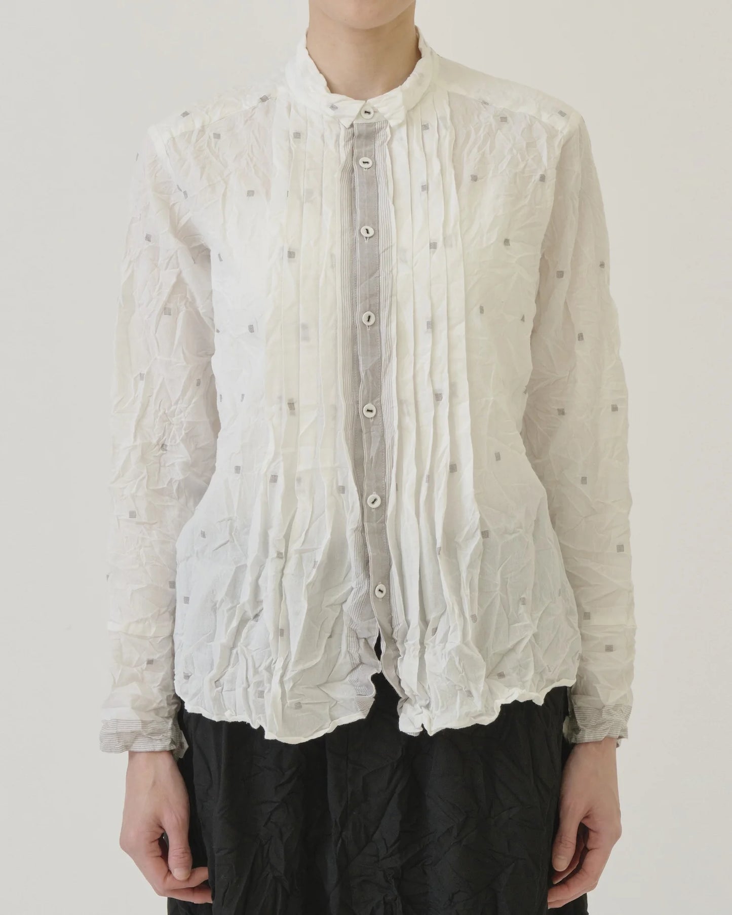 Pas de Calais Cotton Cut Dobby Blouse-Pas De Calais-Thistle Hill