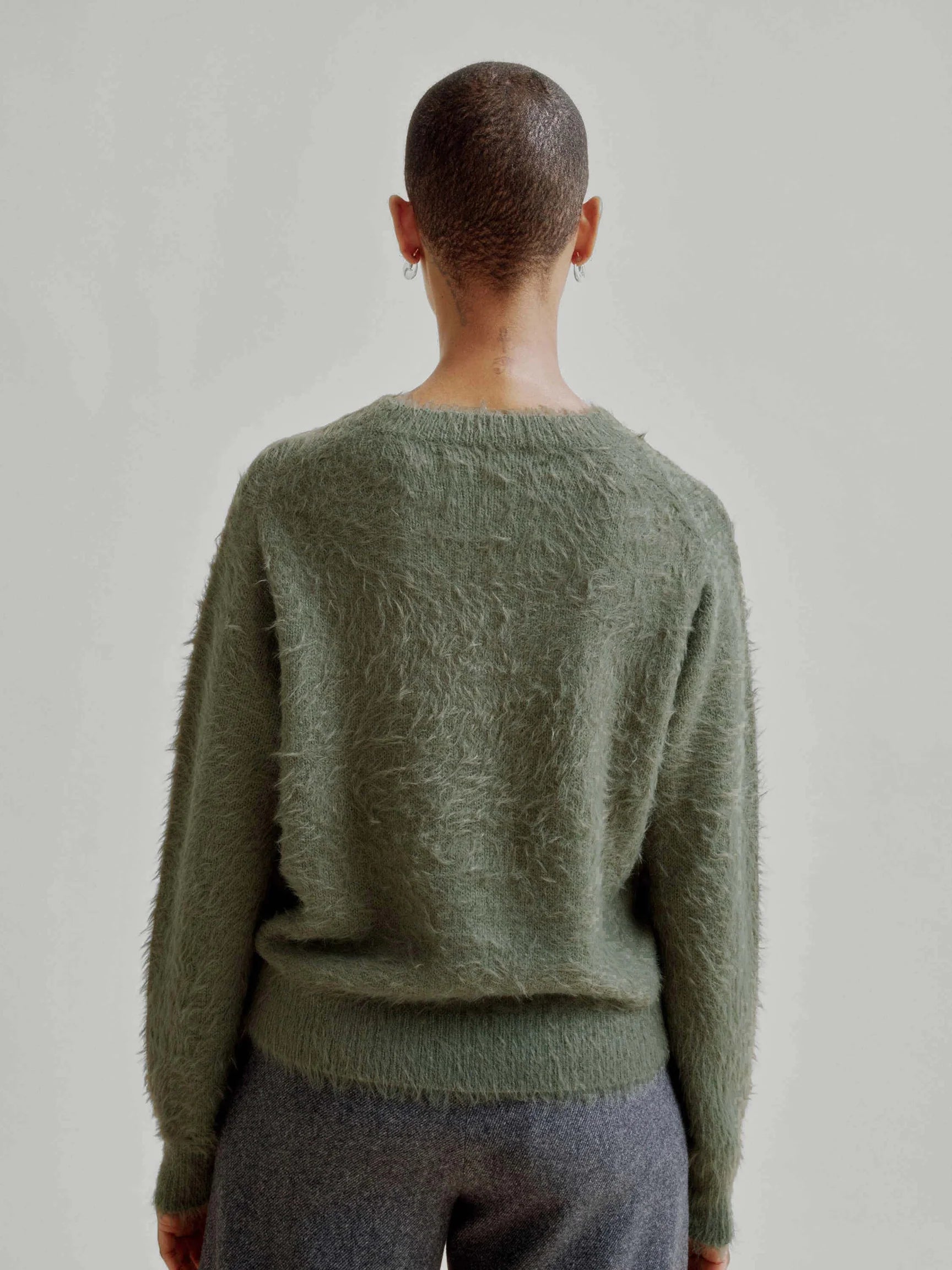 Sayaka Davis Shaggy Pullover Moss Green-Sayaka Davis-Thistle Hill