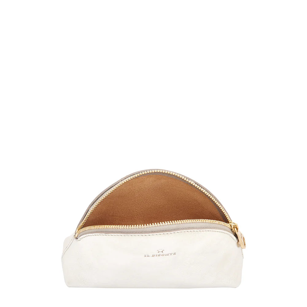 Il Bisonte Bigallo Small Case Silver-Il Bisonte-Thistle Hill