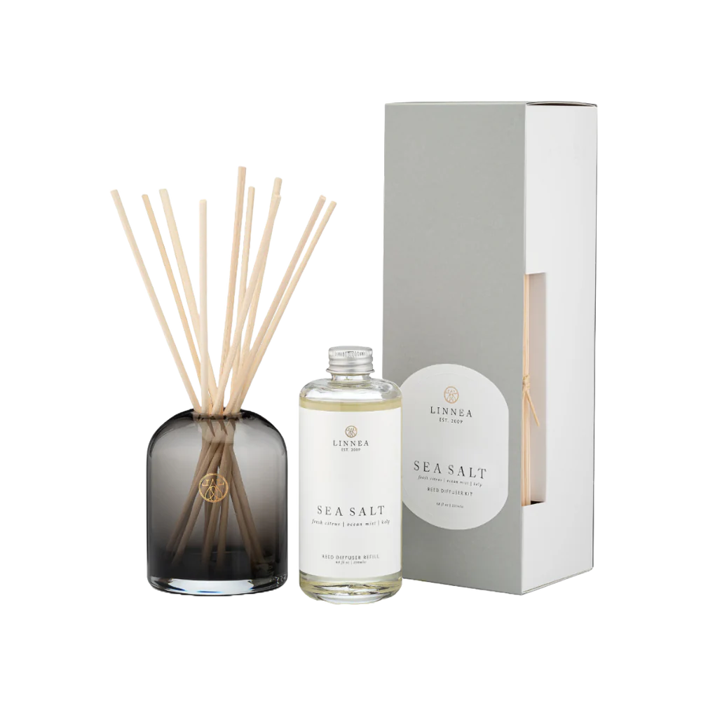 Linnea's Lights Sea Salt Reed Diffuser-Linnea's Lights-Thistle Hill