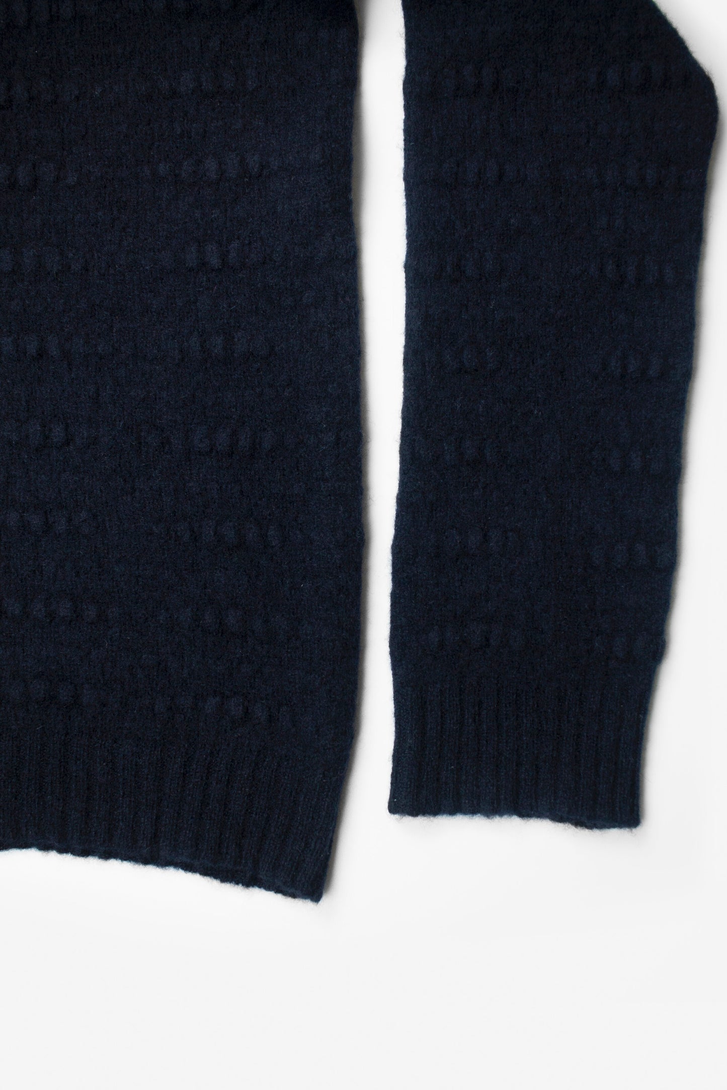 Ros Duke Slub Turtleneck Navy-Ros Duke-Thistle Hill