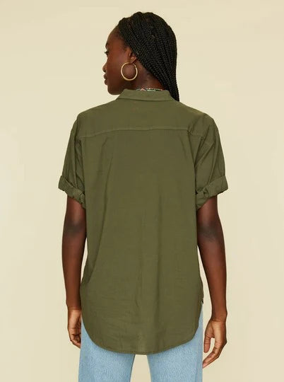 Xirena Channing Shirt Ash Green-Xirena-Thistle Hill