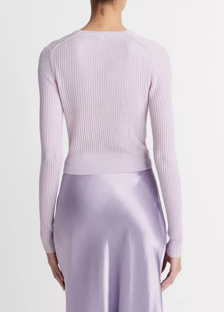 Vince Shrunken Button Cardi Sweet Pea-Vince-Thistle Hill