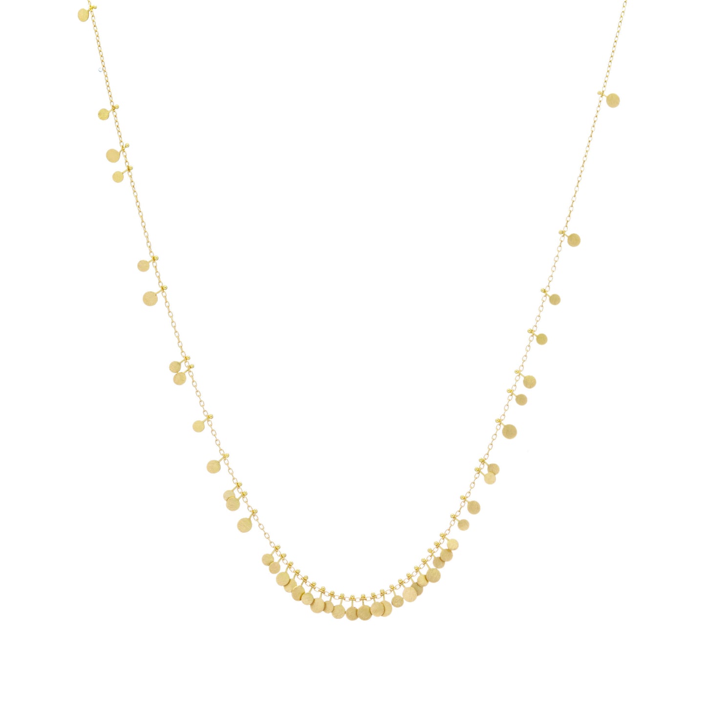 Sia Taylor 18K Tiny Dots Cluster Necklace-Sia Taylor-Thistle Hill
