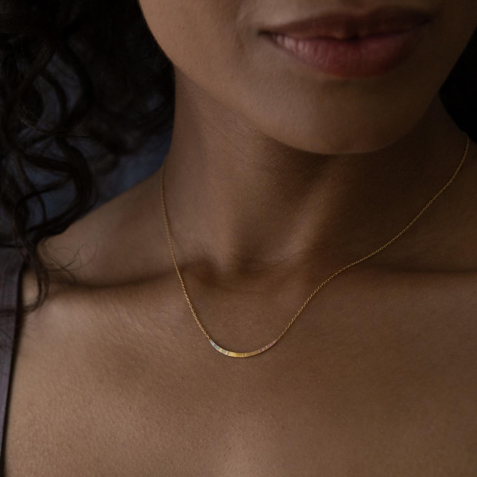 Sia Taylor Rainbow Arc Necklace-Sia Taylor-Thistle Hill