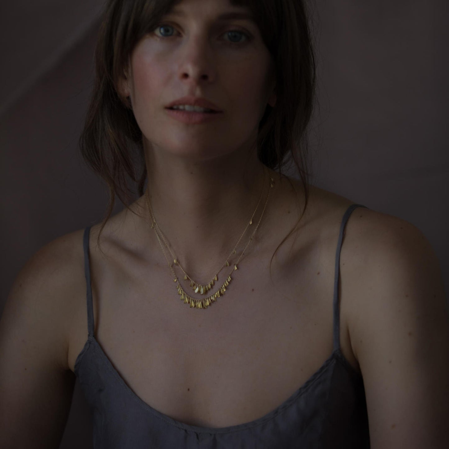 Sia Taylor Tiny Golden Wings Necklace-Sia Taylor-Thistle Hill