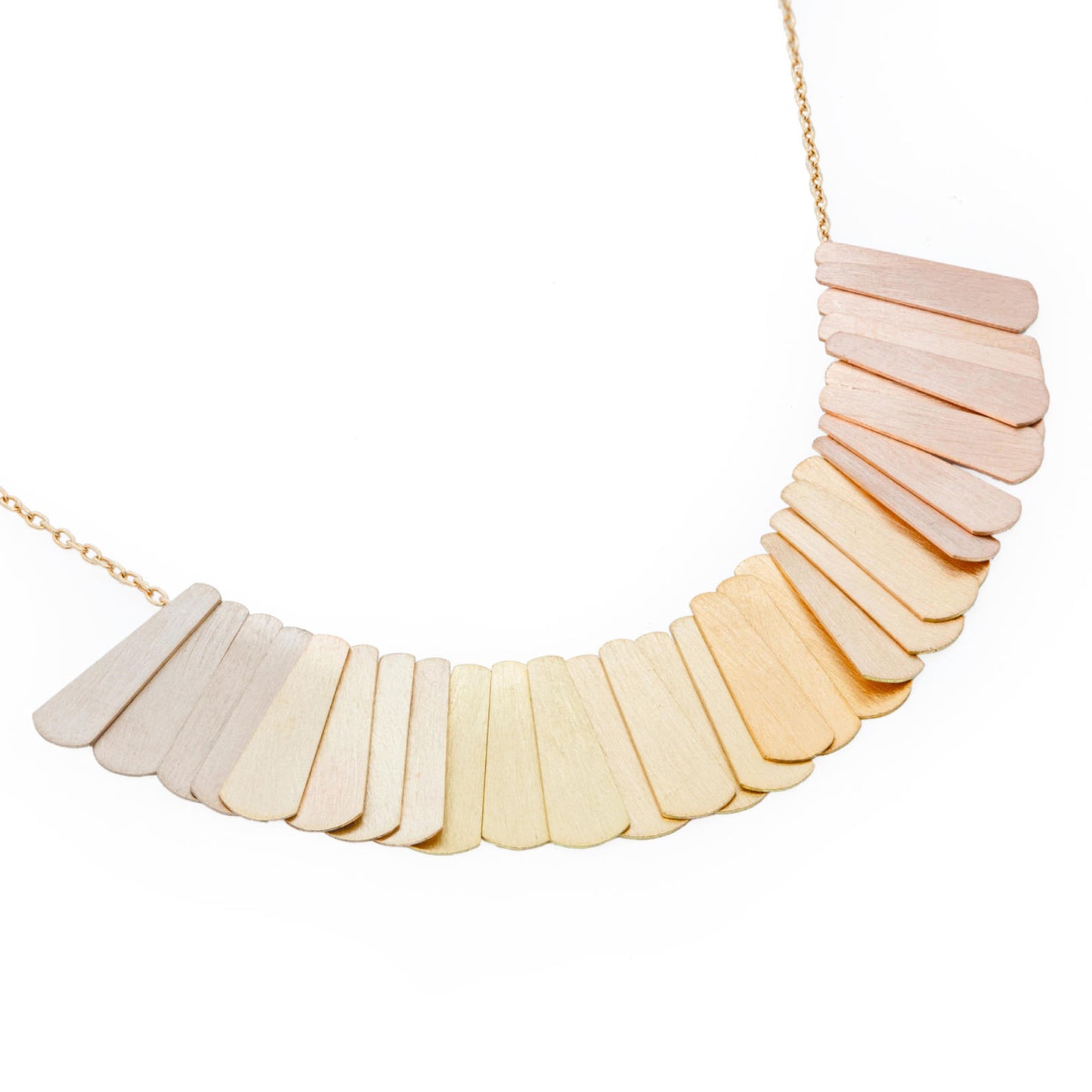 Sia Taylor 14K & Rainbow Gold Morning Light Necklace-Sia Taylor-Thistle Hill