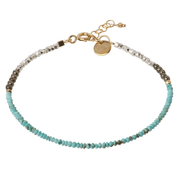 5 Octobre Sign Turquoise Bracelet-5 Octobre-Thistle Hill