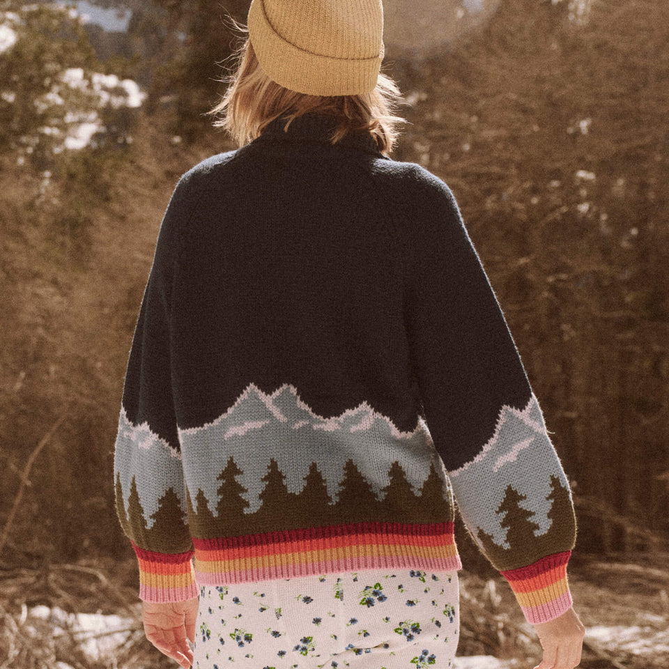 The Great Vista Full-Zip Sweater Evergreen-The Great-Thistle Hill