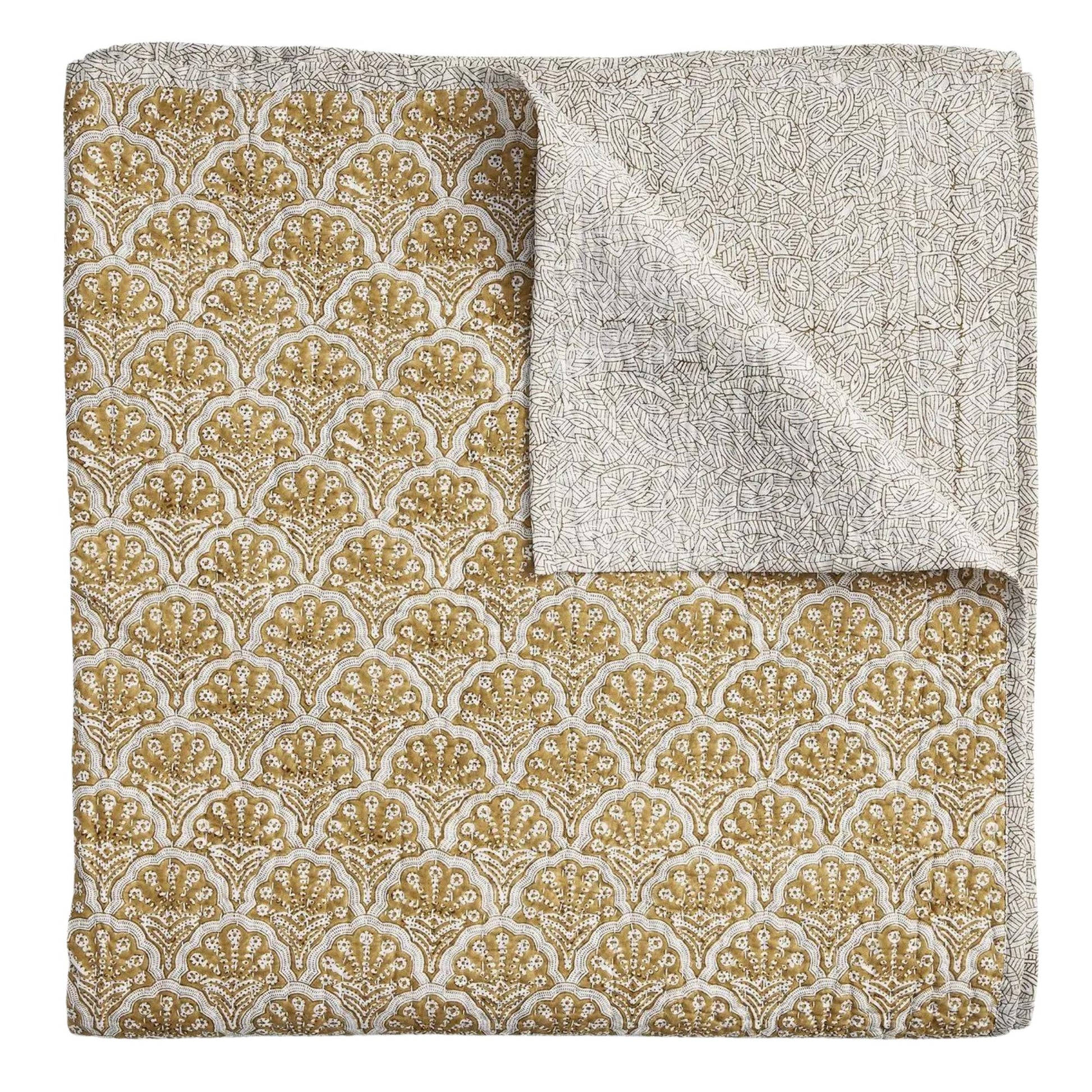 Walter G St Tropez Saffron Quilt-Walter G-Thistle Hill