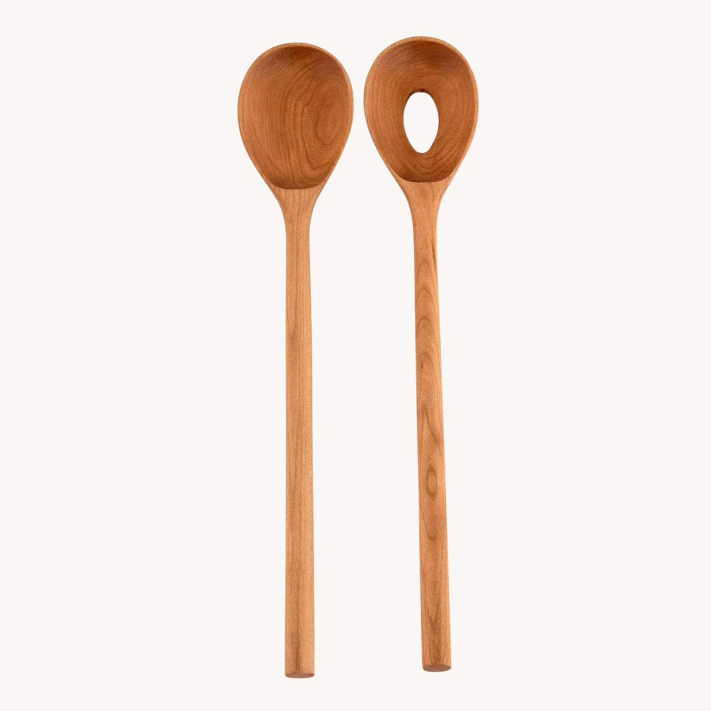 KHEM Salad Server Set Cherry-KHEM-Thistle Hill
