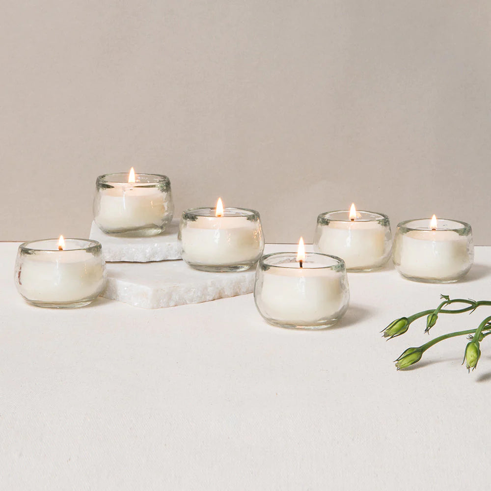 Glass Mini Votive Candle-Thistle Hill-Thistle Hill