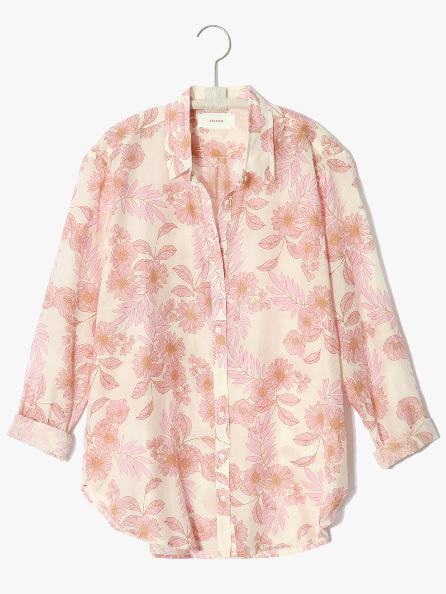 Xirena Beau Shirt Blush Ivory