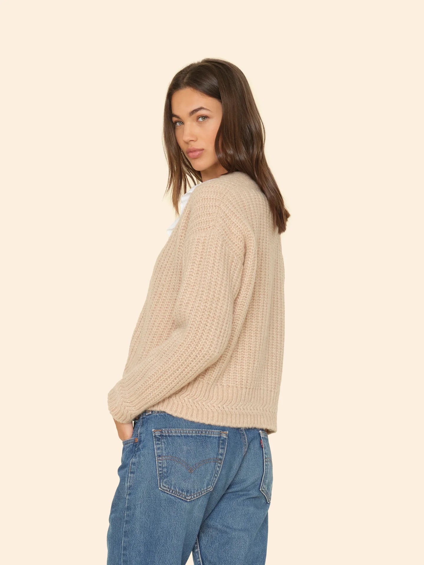 Xirena Milli Sweater Cream Ice-Xirena-Thistle Hill
