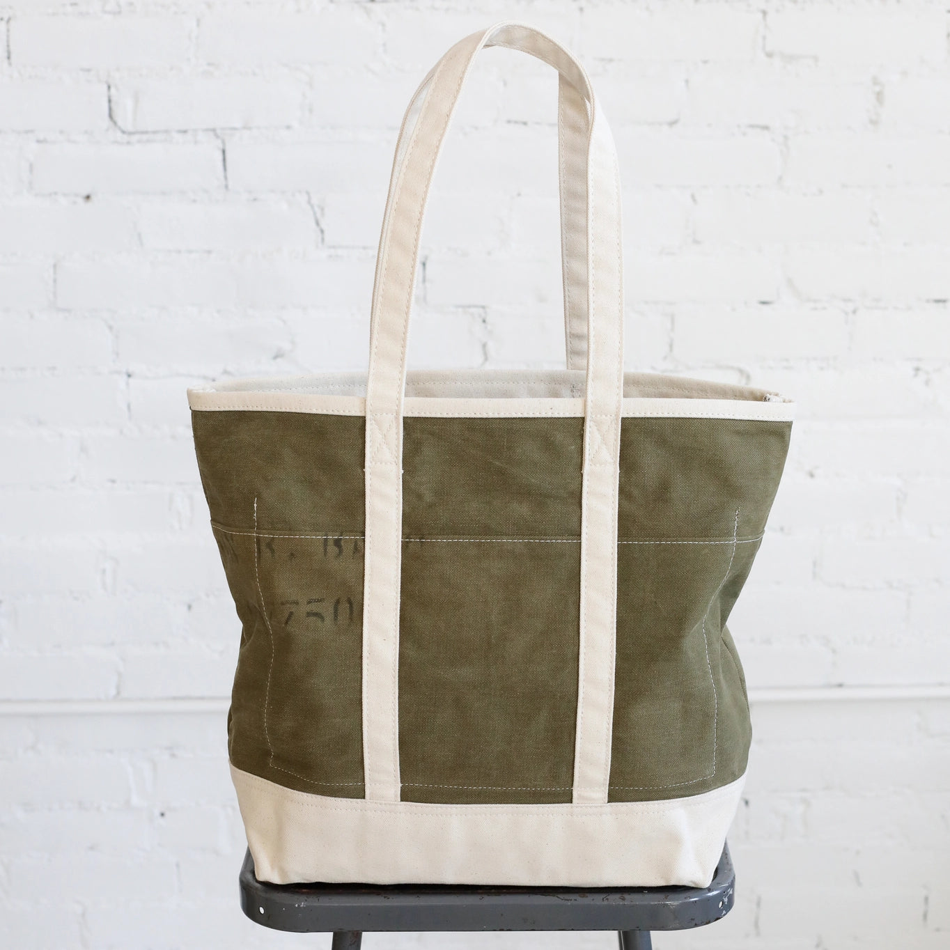 Forestbound 1940's Era Reclaimed Canvas Market Tote-Forestbound-Thistle Hill