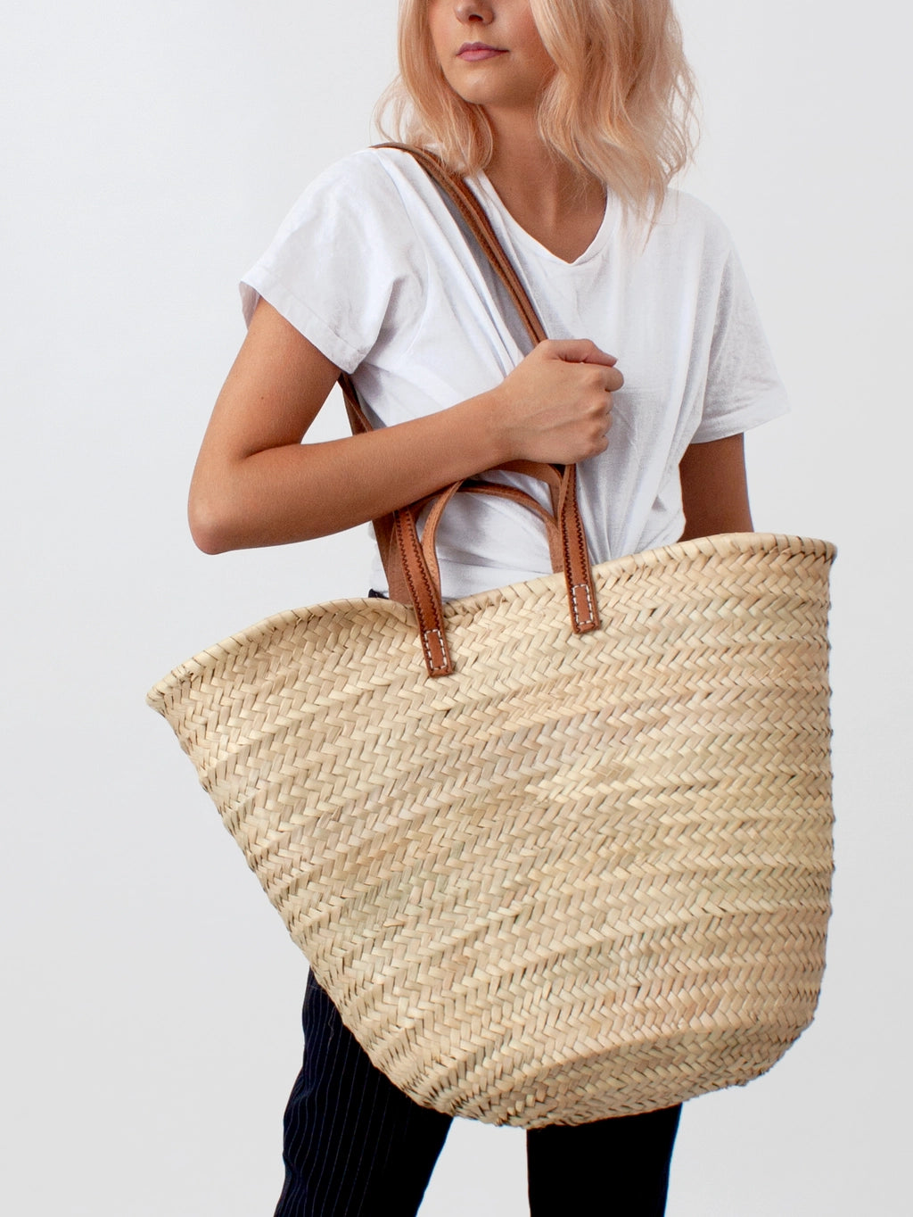 Parisienne Shopper Basket-Thistle Hill-Thistle Hill