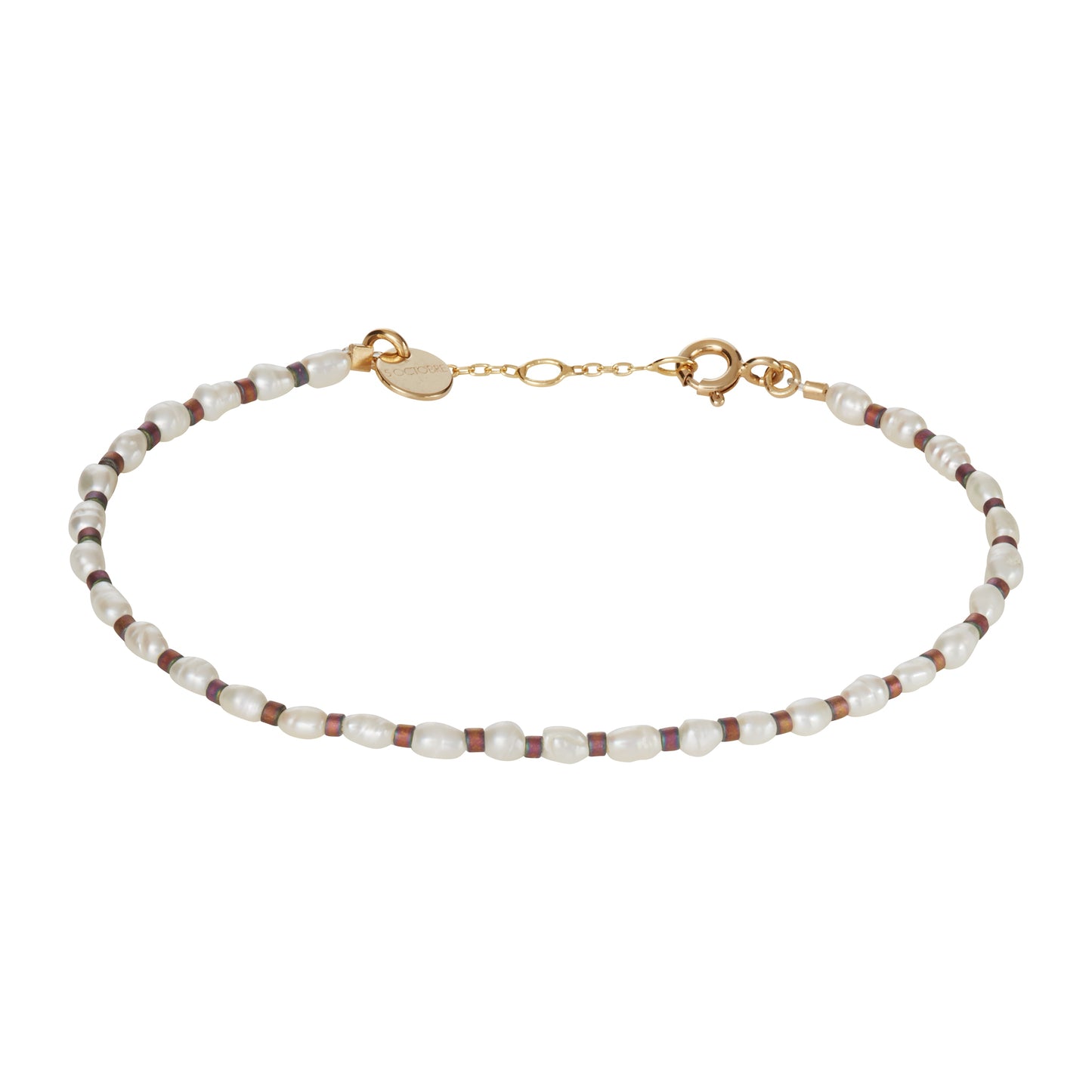 5 Octobre Pipa Blanc Bracelet-5 Octobre-Thistle Hill