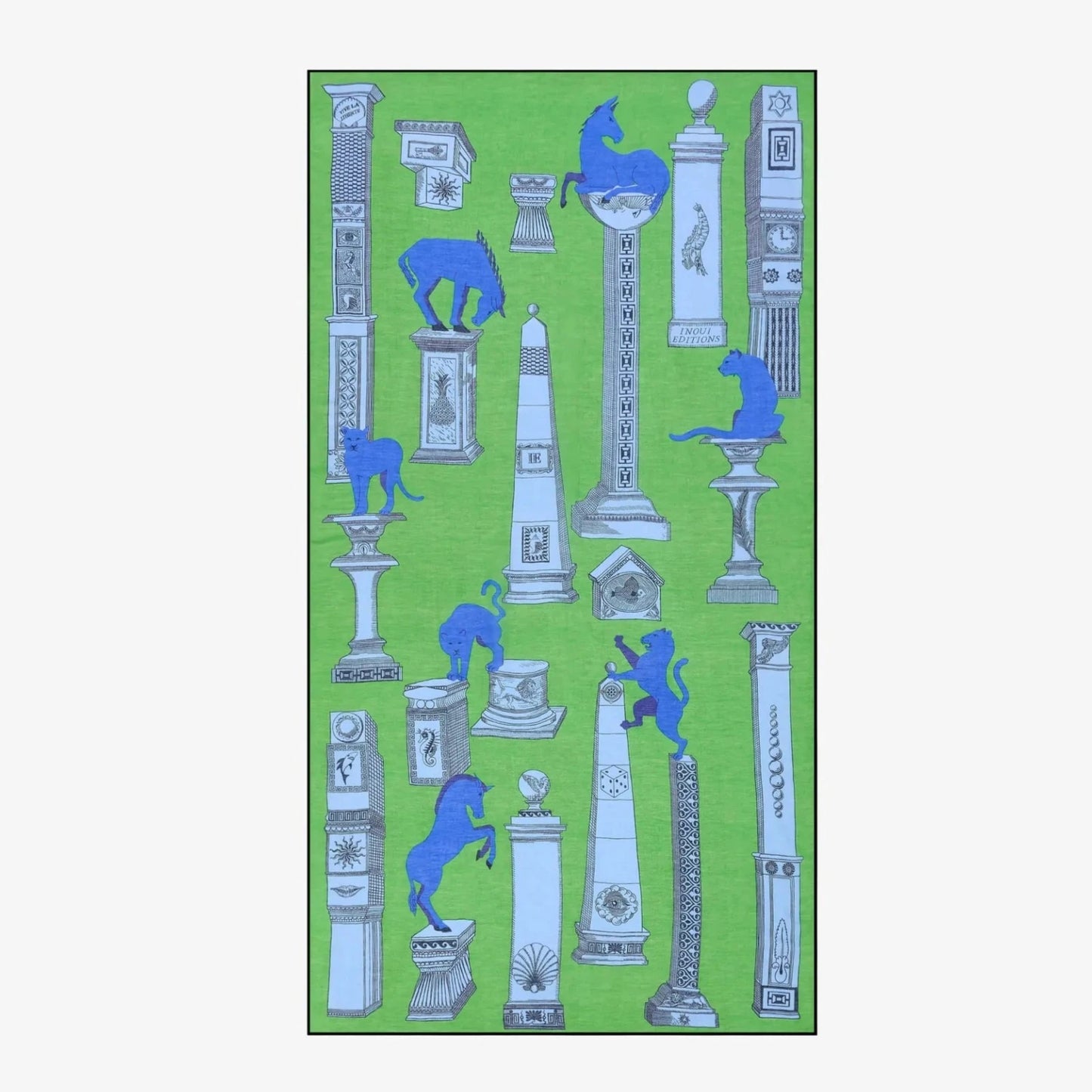 Inoui Editions Scarf 100 Totem Green