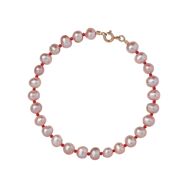 5 Octobre Pipa Red Bracelet-5 Octobre-Thistle Hill