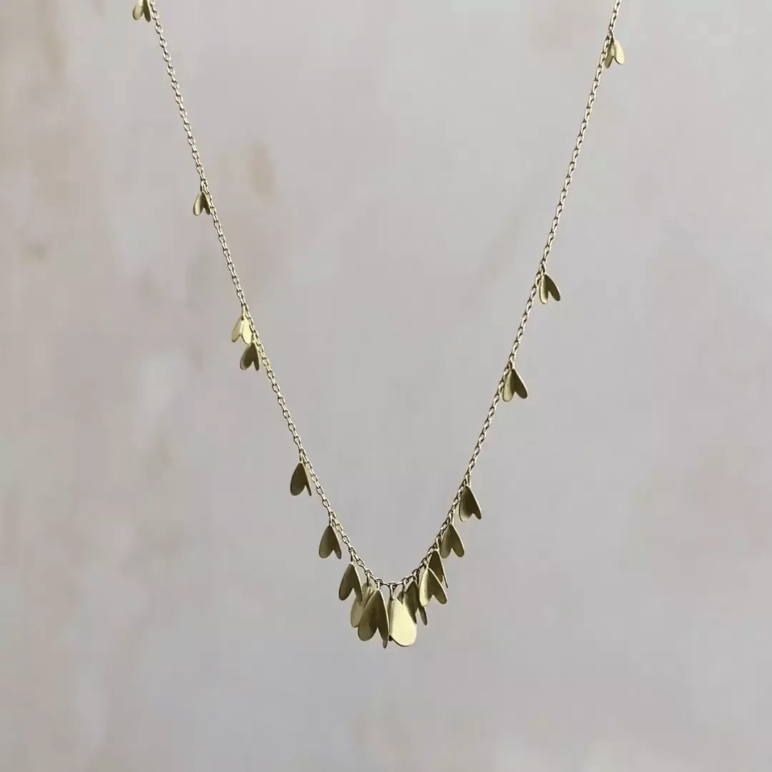 Sia Taylor Tiny Golden Wings Necklace-Sia Taylor-Thistle Hill