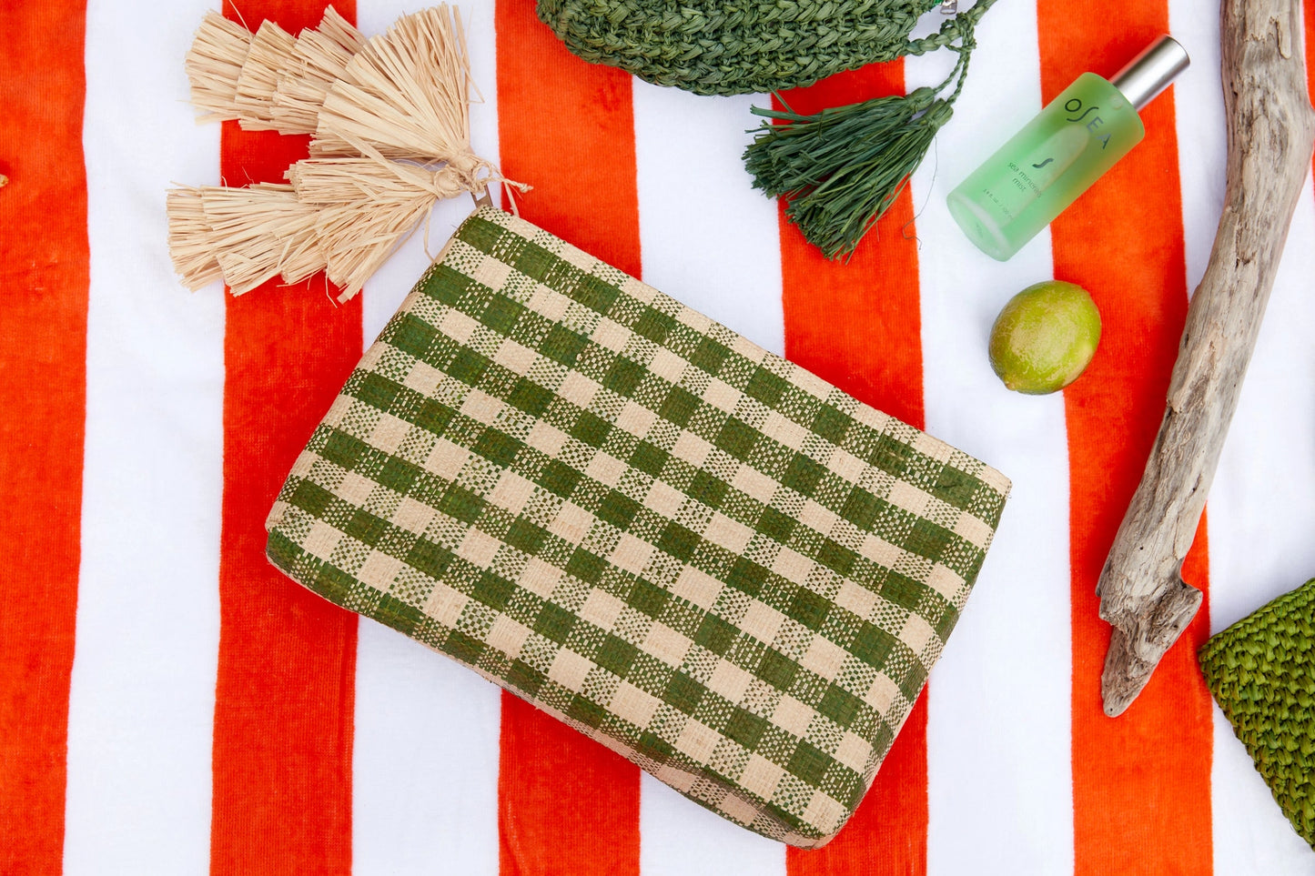 Mar Y Sol Hazel Clutch Emerald-Mar Y Sol-Thistle Hill
