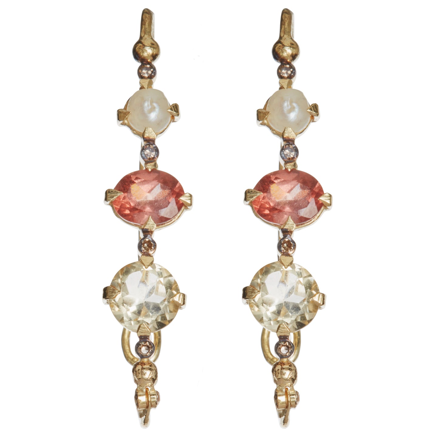 5 Octobre Lucia Or 14k Earrings-5 Octobre-Thistle Hill