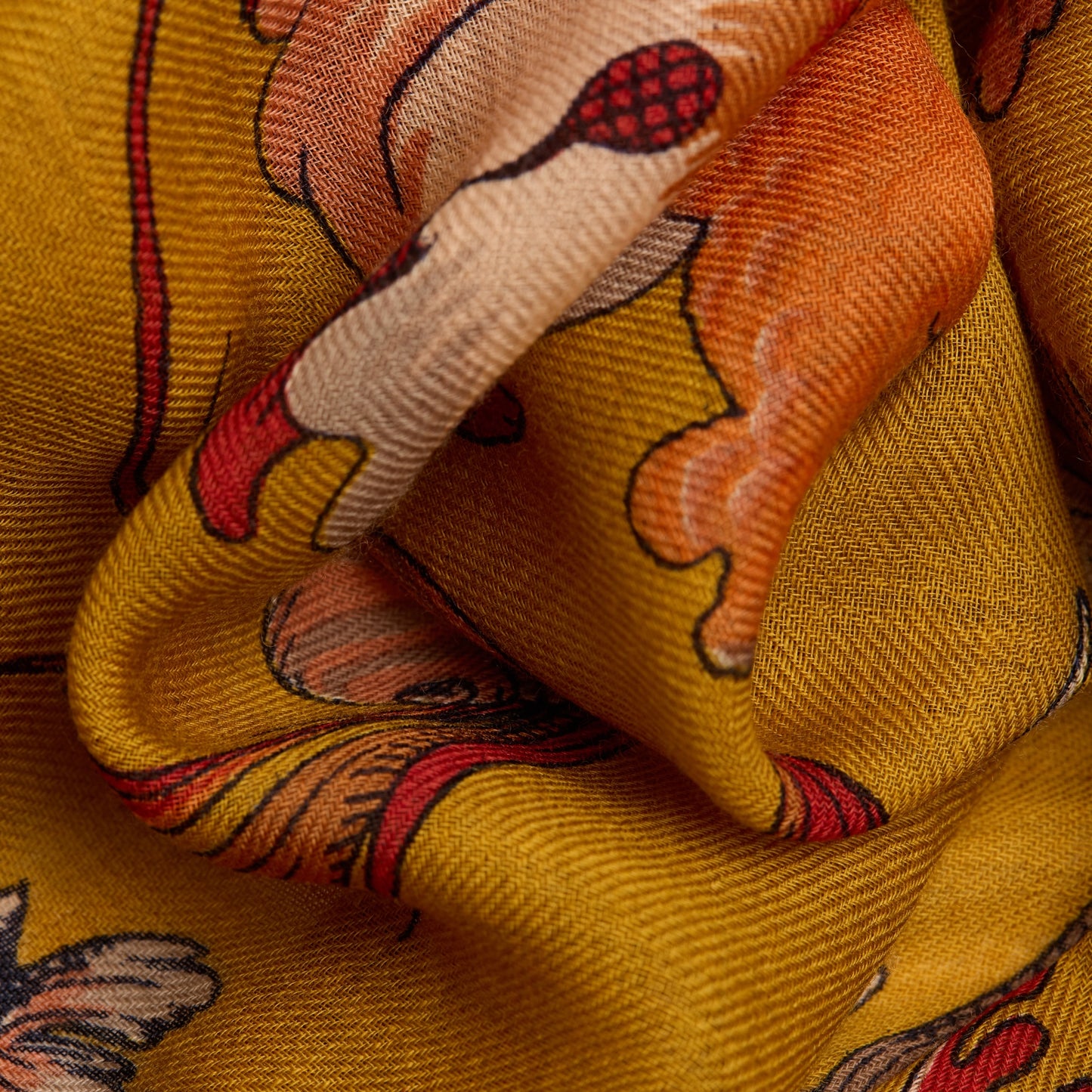 Inoui Editions Scarf 55 Rococo Saffron-Inoui Editions-Thistle Hill