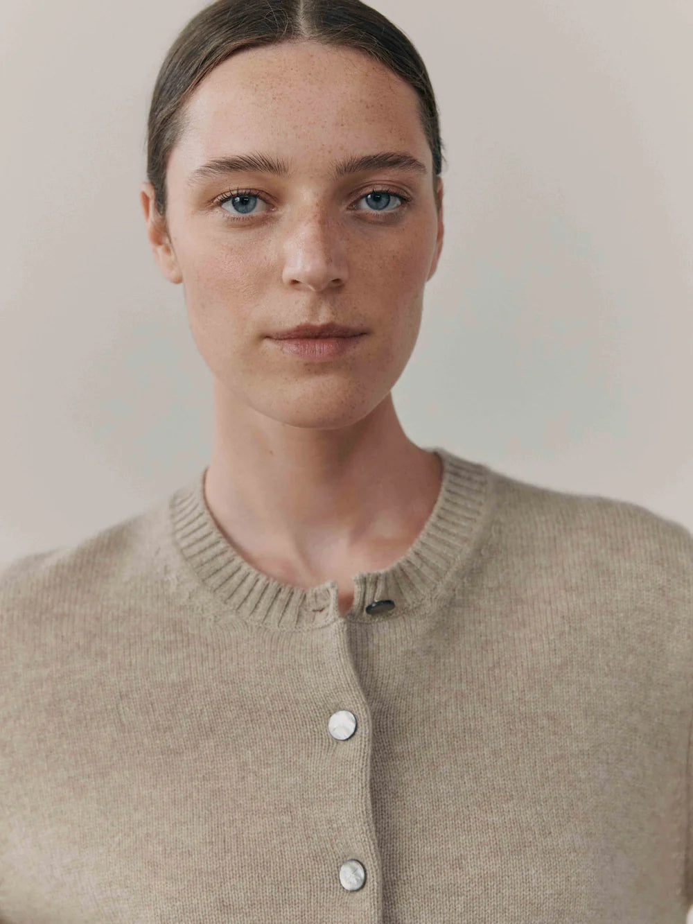 Begg x Co Hepburn Cardigan Dark Medium Dyed-Begg x Co-Thistle Hill