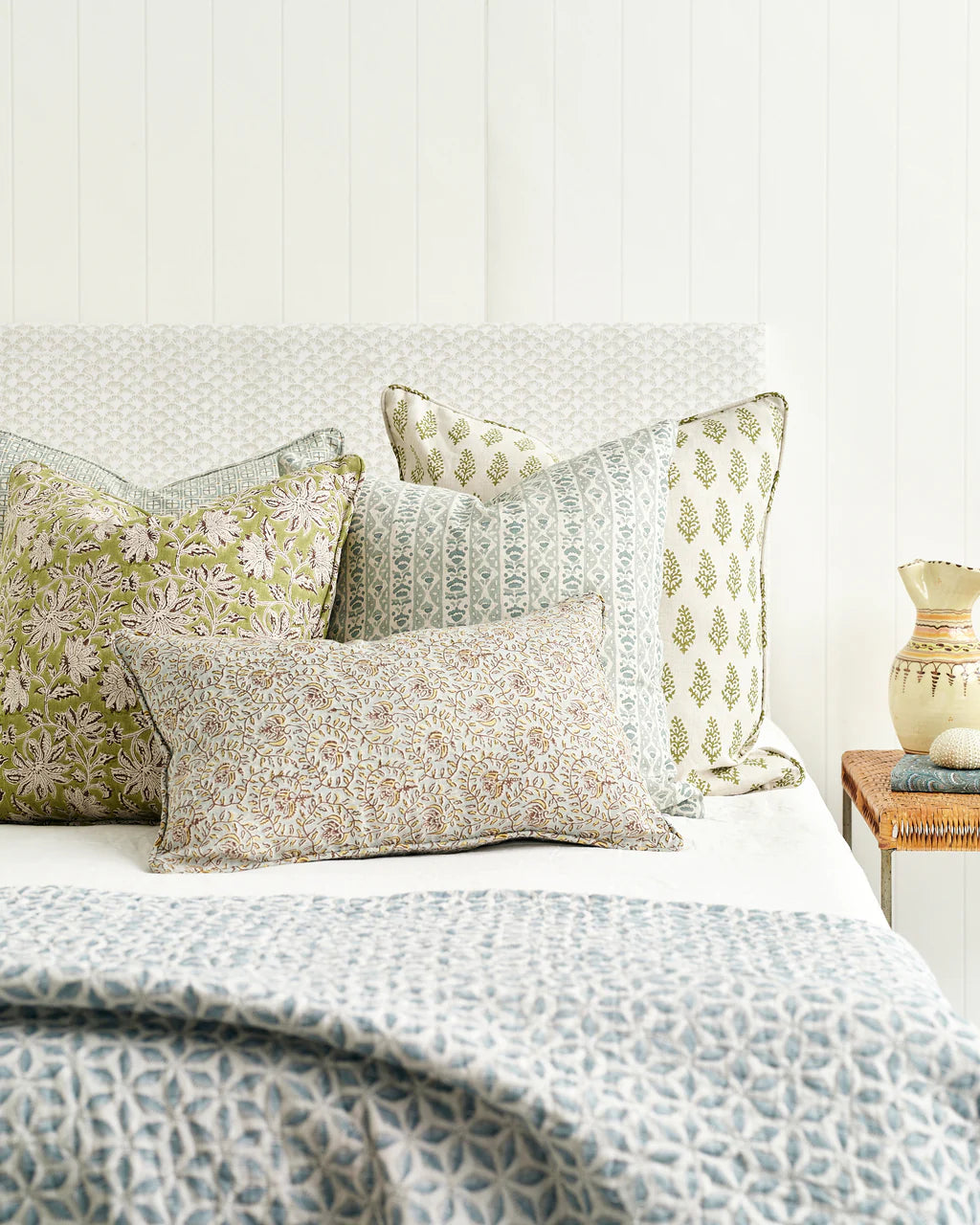 Walter G Uluwatu Cactus Linen Cushion-Walter G-Thistle Hill