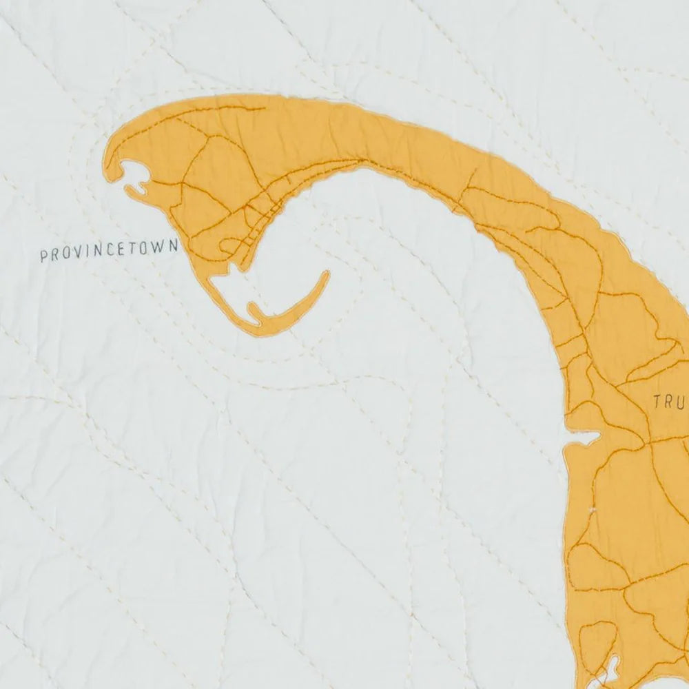 Cape Cod Quilt Pale Blue & Gold-Haptic Lab-Thistle Hill