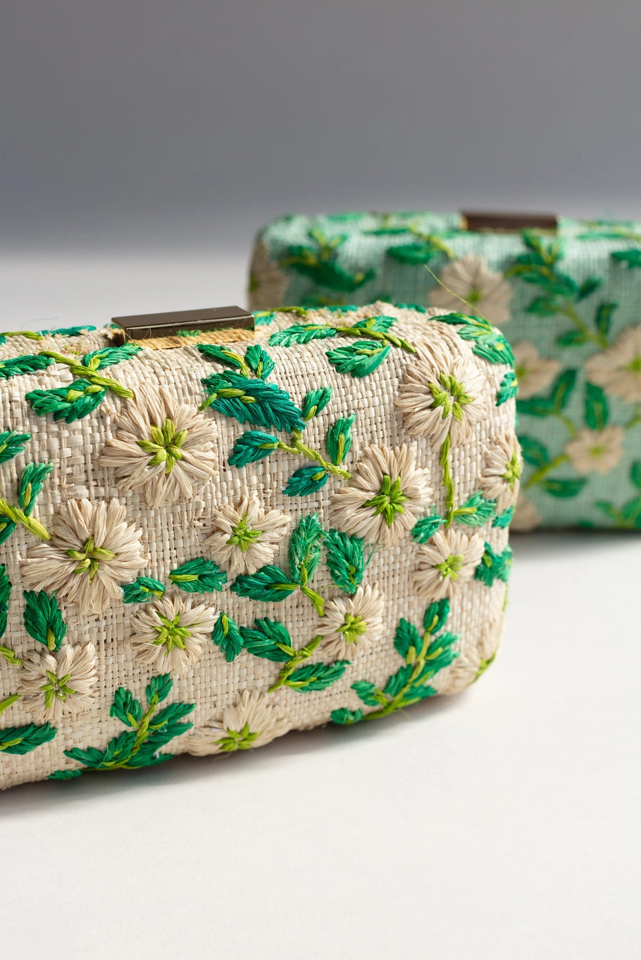 Natural Iris Clutch-Thistle Hill-Thistle Hill