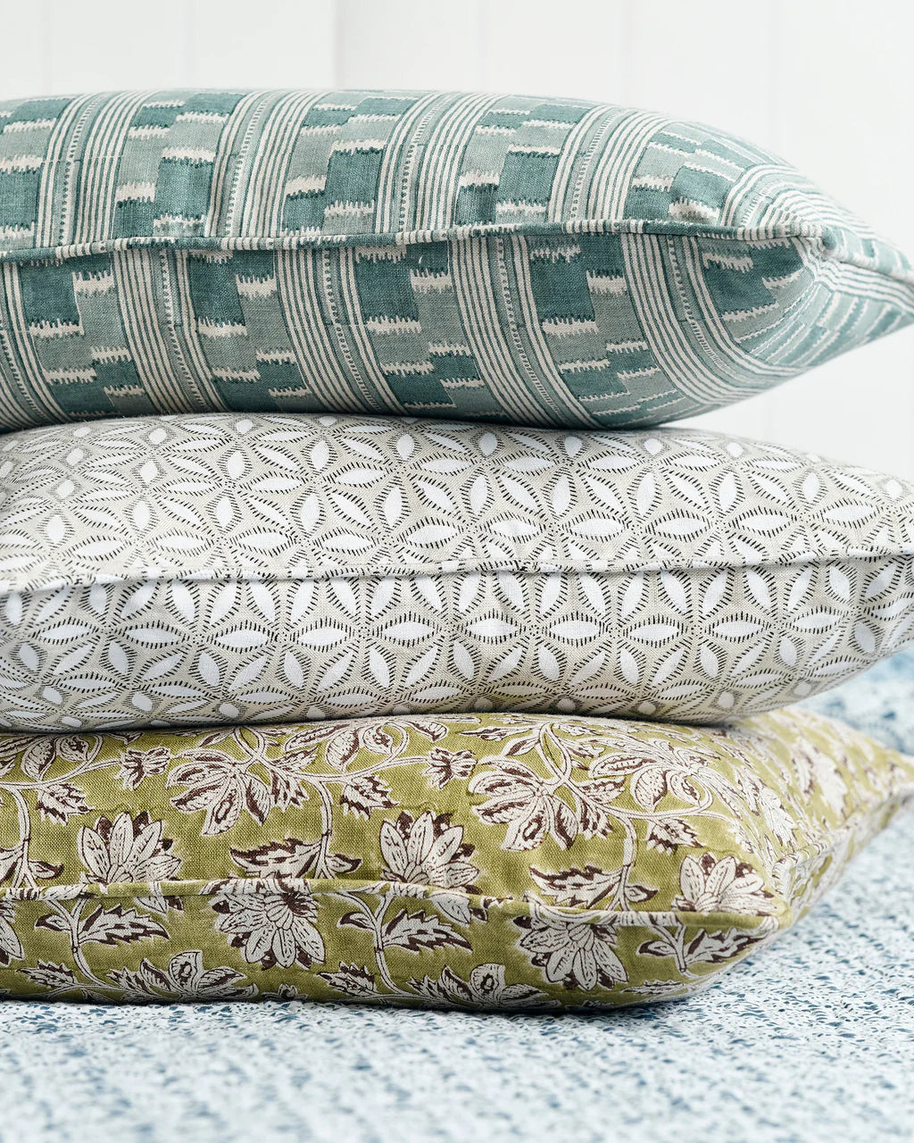 Walter G Uluwatu Cactus Linen Cushion-Walter G-Thistle Hill