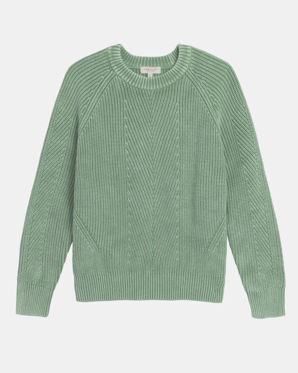 Demylee Chelsea Organic Cotton Sweater Sage-Demylee-Thistle Hill
