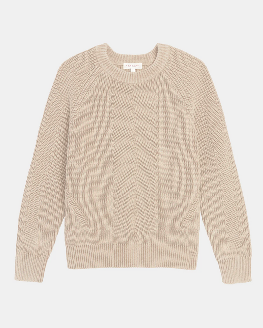 Demylee Chelsea Organic Cotton Sweater Sandstone-Demylee-Thistle Hill